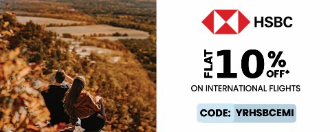 10% OFF on International Flight Booking