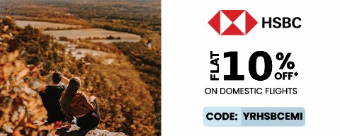 Get Flat 10% Discount on Domestic Flight Booking