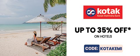 Up to 35% off on Domestic Hotel Booking