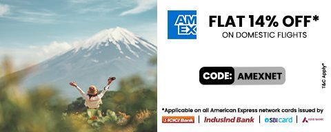 Avail 14% Discount on Domestic Flight Booking